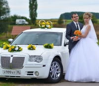 Chrysler 300, автомобиль на свадьбу (5)